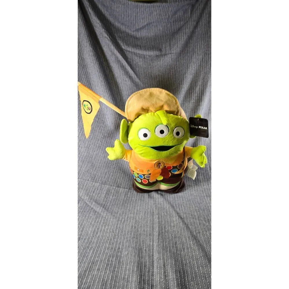 Disney Pixar Toy Story Up Alien Plush Stuffed Pillow Buddy - Super Soft Polyeste